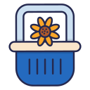 canasta de flores icon