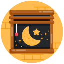 la vida nocturna icon