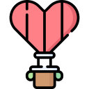 heißluftballon icon