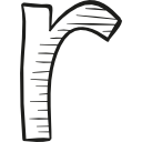 logotipo de ravelry draw 