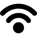 símbolo wifi 