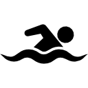 hombre nadando icon