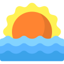 puesta de sol icon