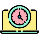 hora del reloj icon