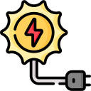 energía solar icon