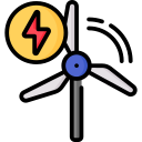 energía eólica icon