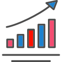 tabla de crecimiento icon