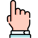 Finger up icon