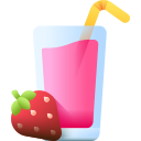 jugo de fresa icon