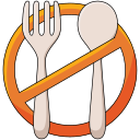 sin comida icon