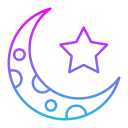 luna creciente icon