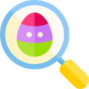 búsqueda de huevos icon