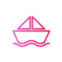 barco de papel icon