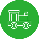 tren de juguete icon