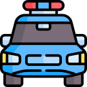 coche de policía icon