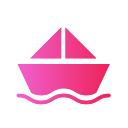 barco de papel icon