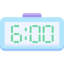 reloj digital icon