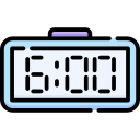 reloj digital icon