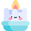Scented candle icon