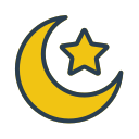 luna y estrellas