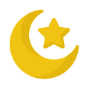 luna y estrellas icon