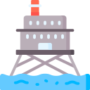 plataforma marina icon