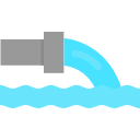 la contaminación del agua icon