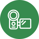 camara de video icon