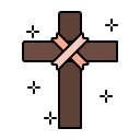 cruz cristiana icon