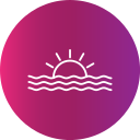 puesta de sol icon