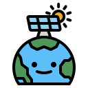 célula solar icon