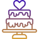 pastel de bodas icon