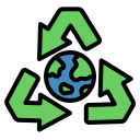 símbolo de reciclaje icon