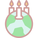 día de la tierra icon