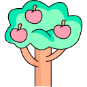 árbol de manzana icon