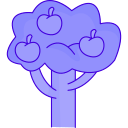 árbol de manzana icon