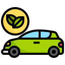 coche ecológico icon