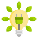 energía renovable icon