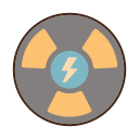 energía nuclear icon