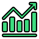 gráfico de barras icon