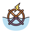 energía del agua icon