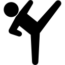 patada de taekwondo icon