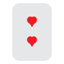 dos de corazones