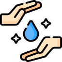 ahorrar agua icon