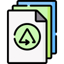 papel reciclado icon