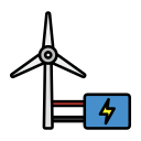 energía eólica icon