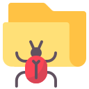 carpeta infectada icon