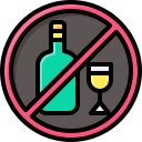 no alcohol