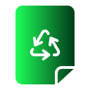 reciclaje de papel icon