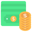 dinero en efectivo icon